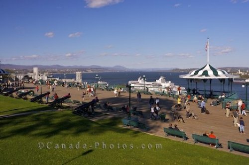 Photo: Waterfront Walk Quebec City Canada