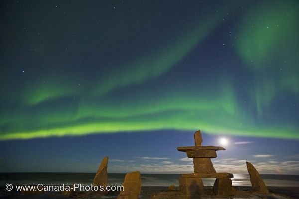 Photo: Aurora Borealis Light Show Churchill Manitoba