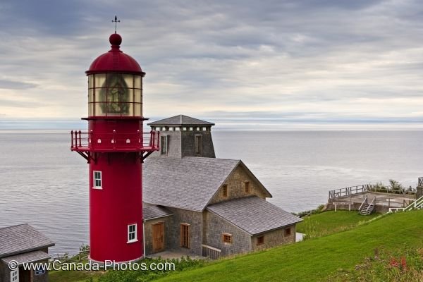 Photo: Gaspesie Peninsula Lighthouse Point A La Renommee