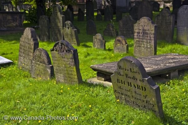 Photo: Graveyard Halifax Nova Scotia