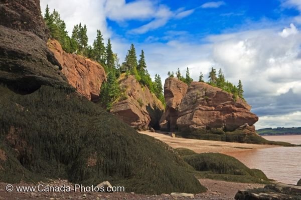 Photo: Hopewell Rocks Provincial Park Rock Formations New Brunswick