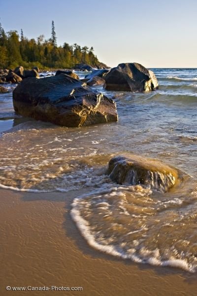 Photo: Katherine Cove Beach Lake Superior Ontario