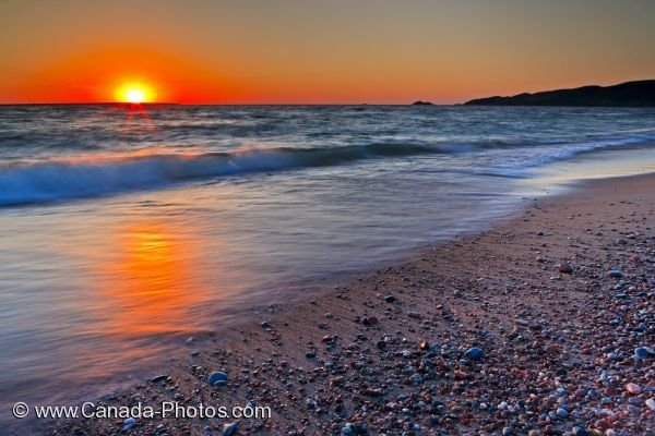 Photo: Lake Superior Scenic Sunset Ontario