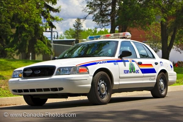 Photo: Police Car RCMP Academy Regina Saskatchewan