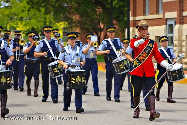 Photo: RCMP Academy Band Members Regina City Saskatchewan