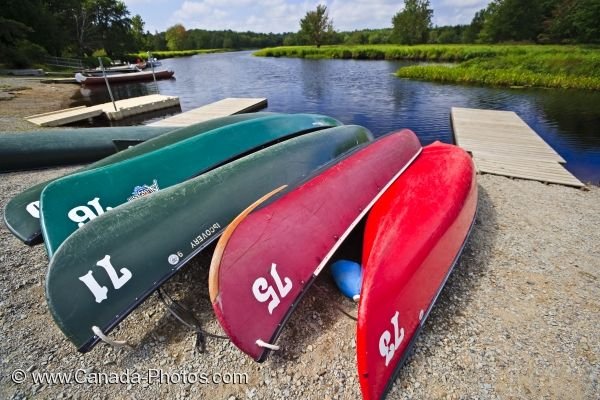 Photo: River Canoes Kejimkujik National Park Nova Scotia