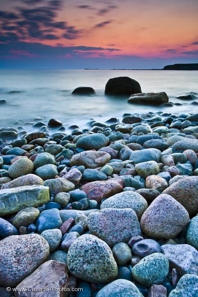 Photo: Sunset Colors Green Point Newfoundland