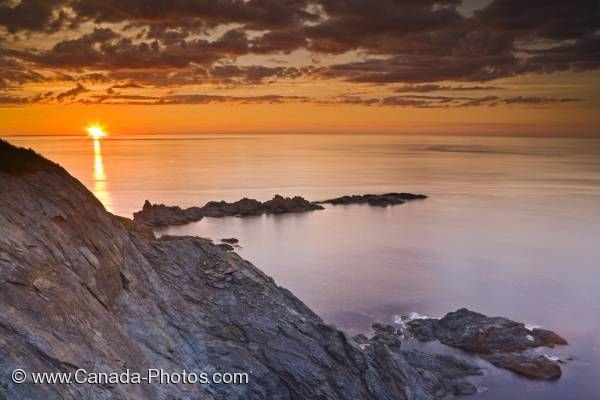 Photo: Twillingate Coastal Sunset Newfoundland