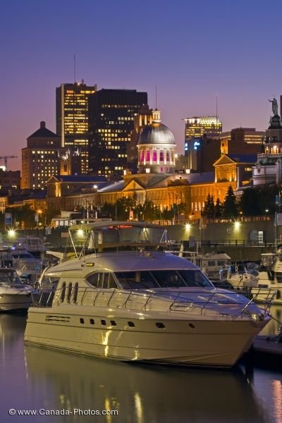 Photo: Waterfront Night Lights Montreal City